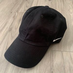 NIKE Heritage 86 Hat Adjustable Fit Cap Mens Hat 6 Panel Black